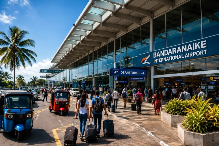Getting from Colombo Airport to the City/South Coast
