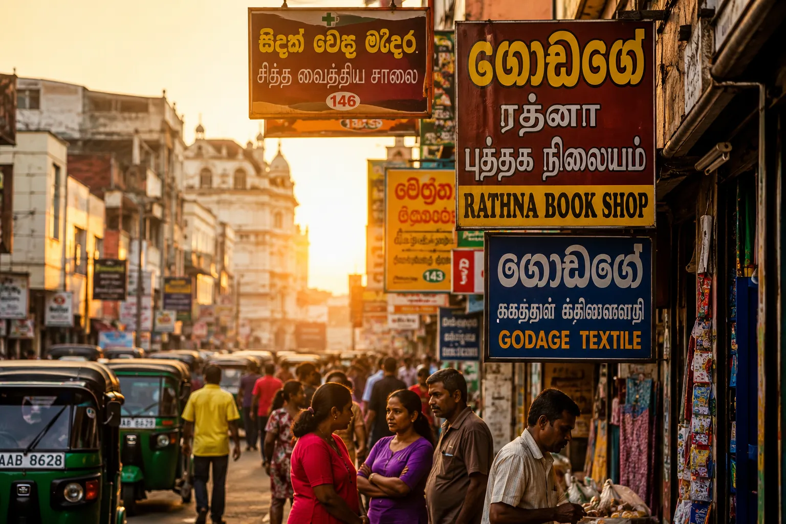 Local Language Basics (useful Sinhala/Tamil phrases)