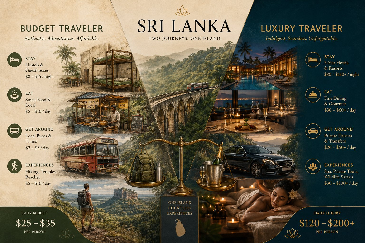 Sri Lanka Accommodation Prices by Area