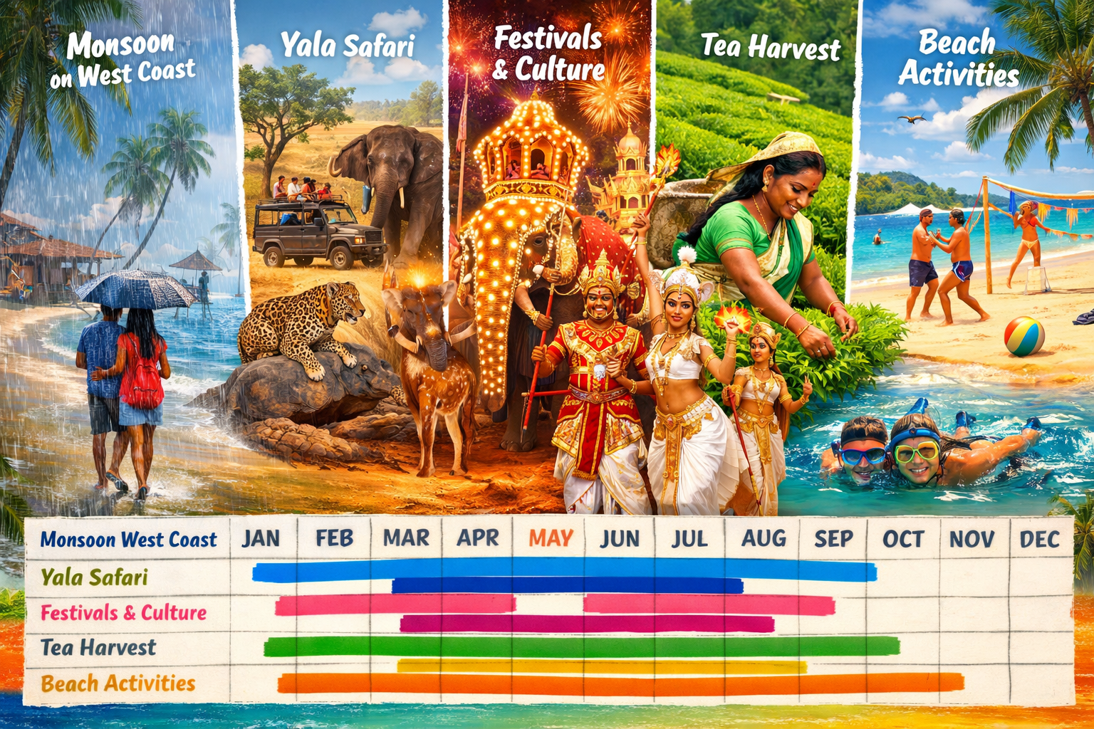 Sri Lanka Trip Length for First-Time Visitors