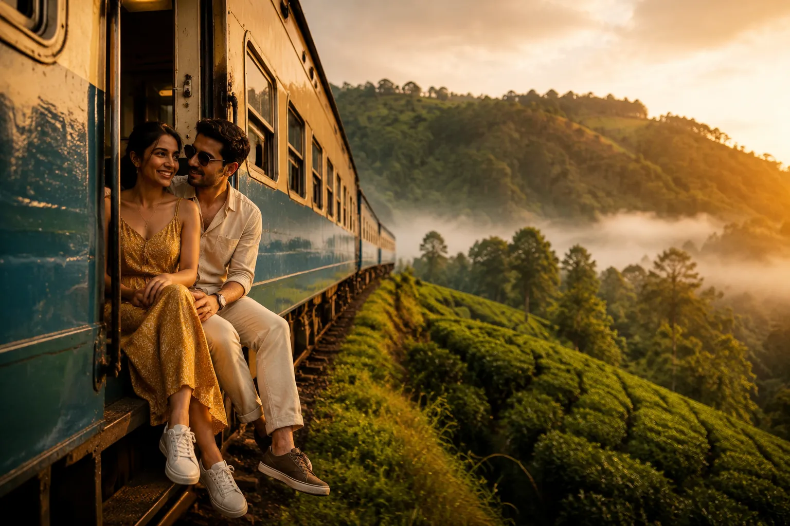 TikTok-Inspired Sri Lanka Honeymoon Itinerary: Viral Train Rides, Caves & Beach Swings in 9 Days