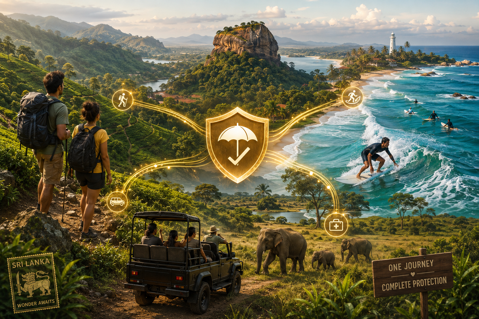 What's Not Covered by Sri Lanka Travel Insurance